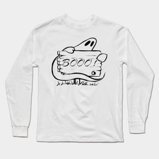 Halloween Ghost Long Sleeve T-Shirt